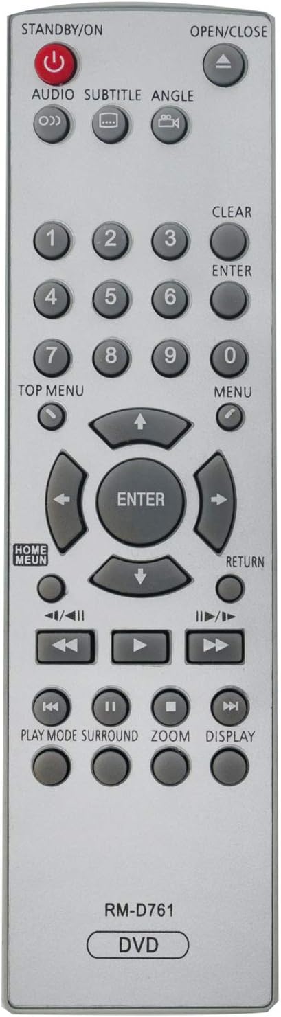 Remote fit for Pioneer DVD Player DV-250 DV-251 DV-260 DV-263 DV-270