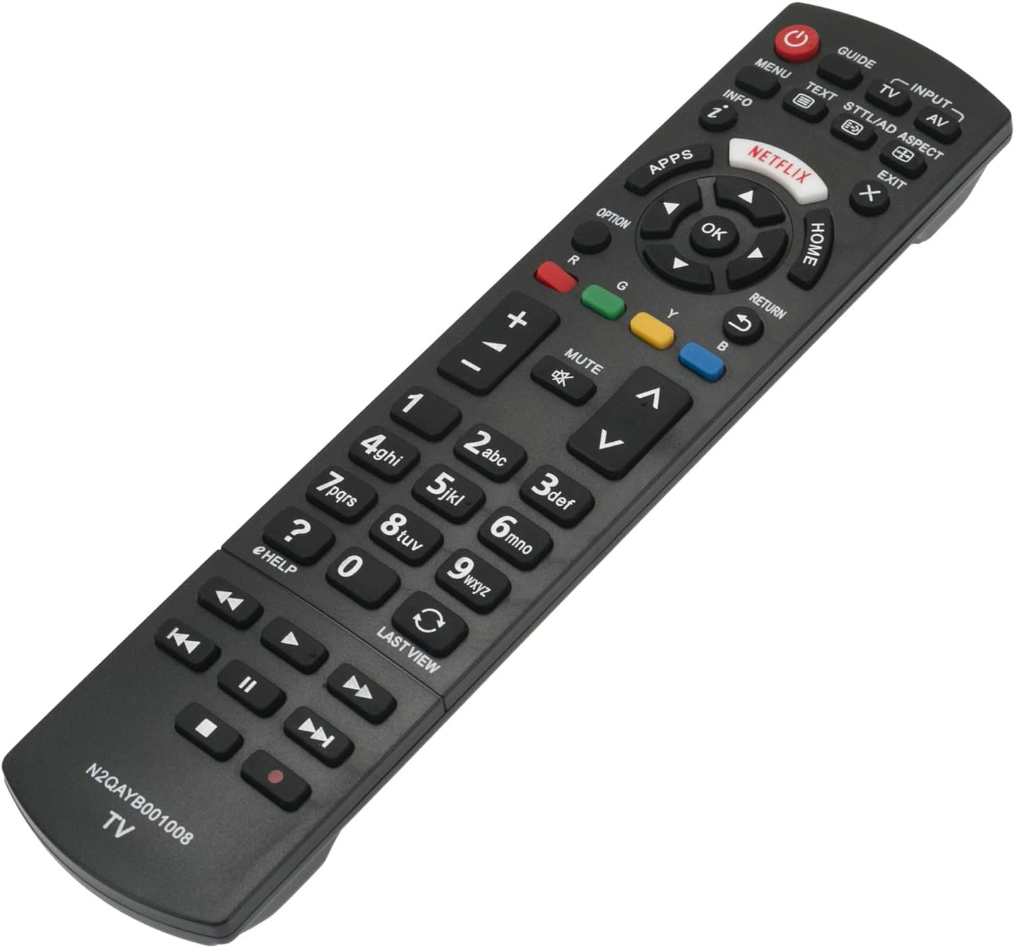 Replacement Remote Control fit for Panasonic Viera LED TV TH-40CS61 - Image 2