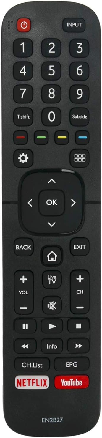 EN2B27 EN2B27HB Remote Suit for Hisense LCD TV 58R5 65R5 32N4 32P4 39N4 39P4