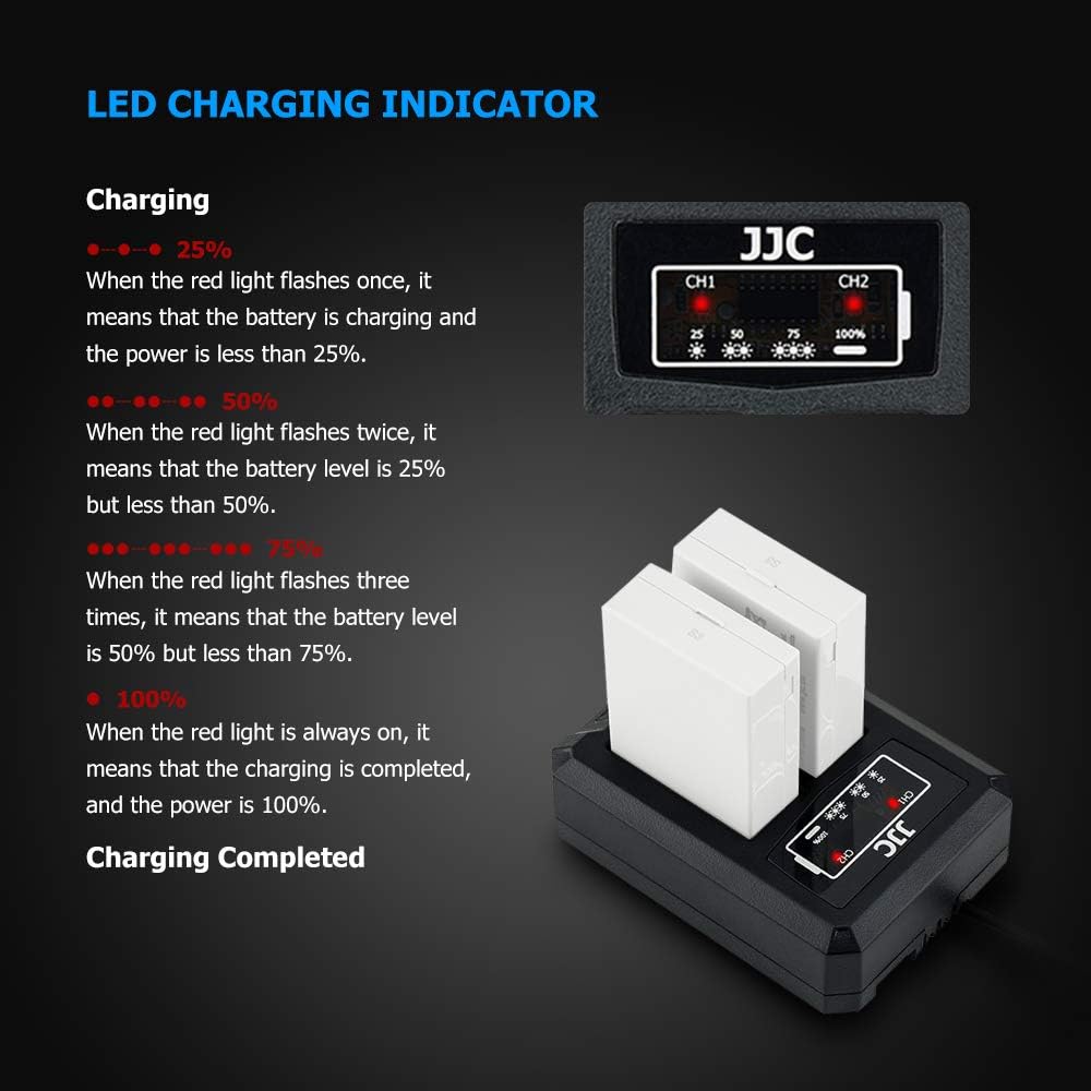LP-E8 Battery Charger USB Dual Slots for Canon EOS 700D 650D 600D 550D Rebel T5i - Image 5