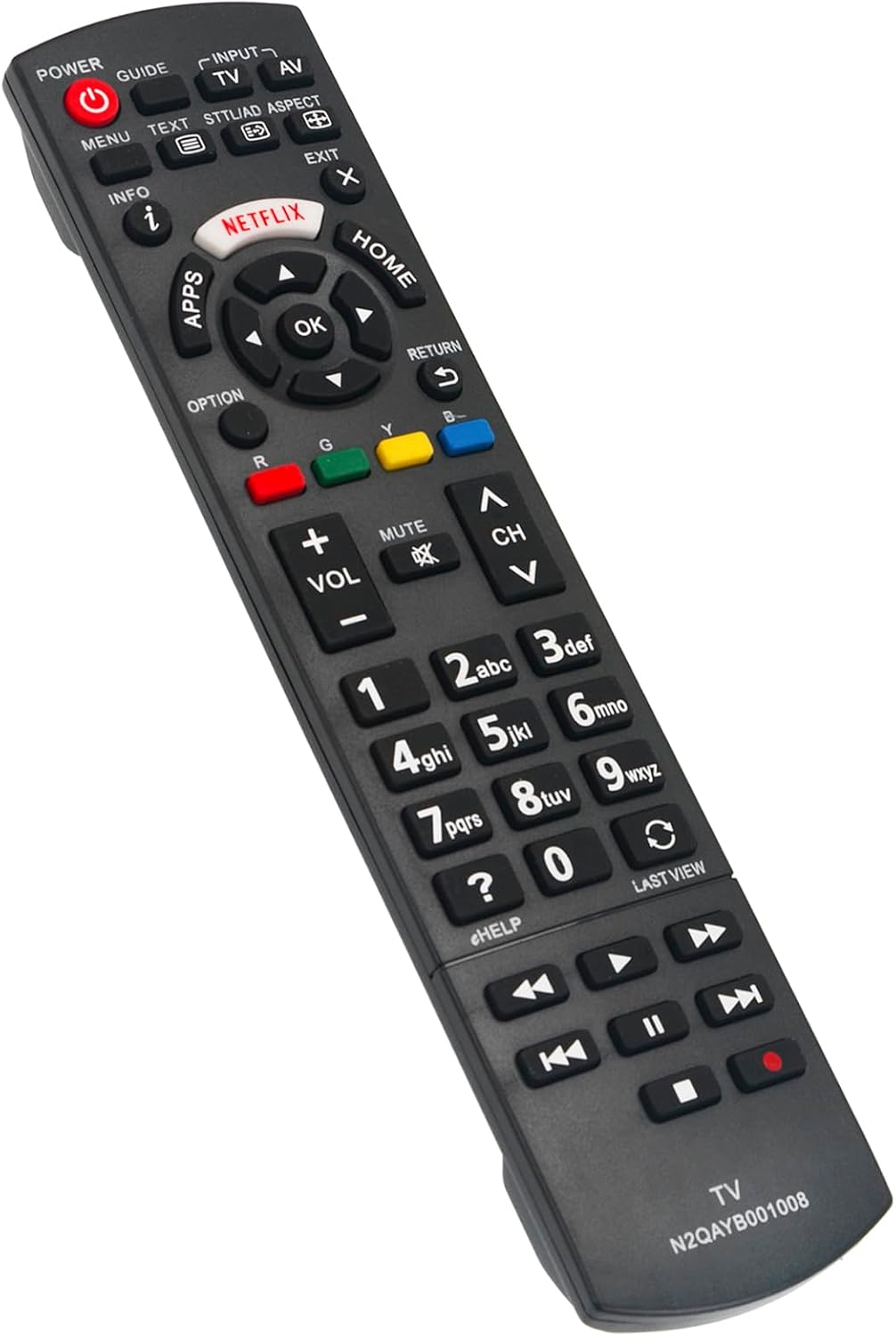 Replacement Remote fit for Panasonic Viera LED TV TH-50CX700A - Image 2