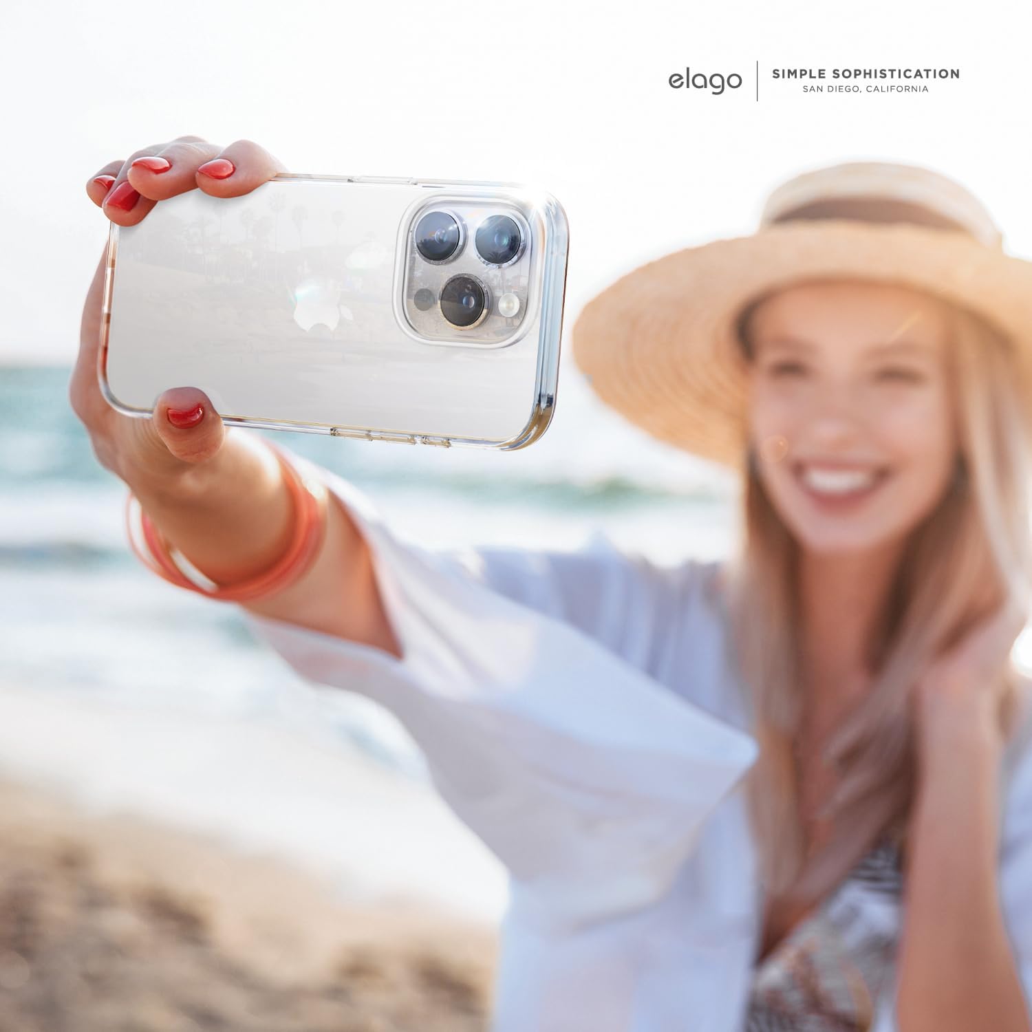 Hybrid Clear Case Compatible with iPhone 15 Pro, Military Grade Drop Protection - Image 7