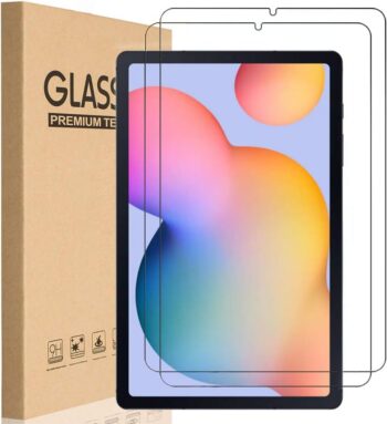 [2 Pack] Screen Protector Glass for Samsung Galaxy S6 Lite SM-P610 P615 2020
