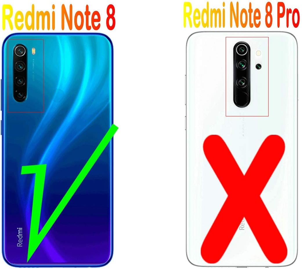 For Xiaomi Redmi Note 8 Clear TPU Four Corners Soft Transparent Case - Image 2