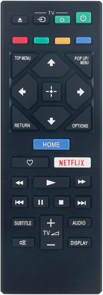 Replacement Remote Control for Sony 4K Ultra HD Blu-ray DVD Player