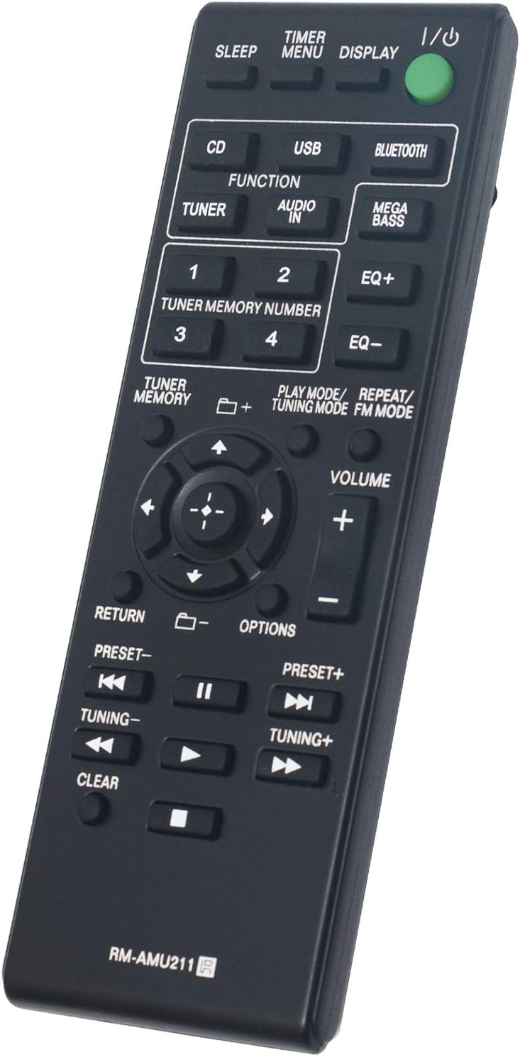 New RM-AMU211 Remote Control for Sony Home Audio System MHC-ECL99BT MHC-ECL77BT - Image 3