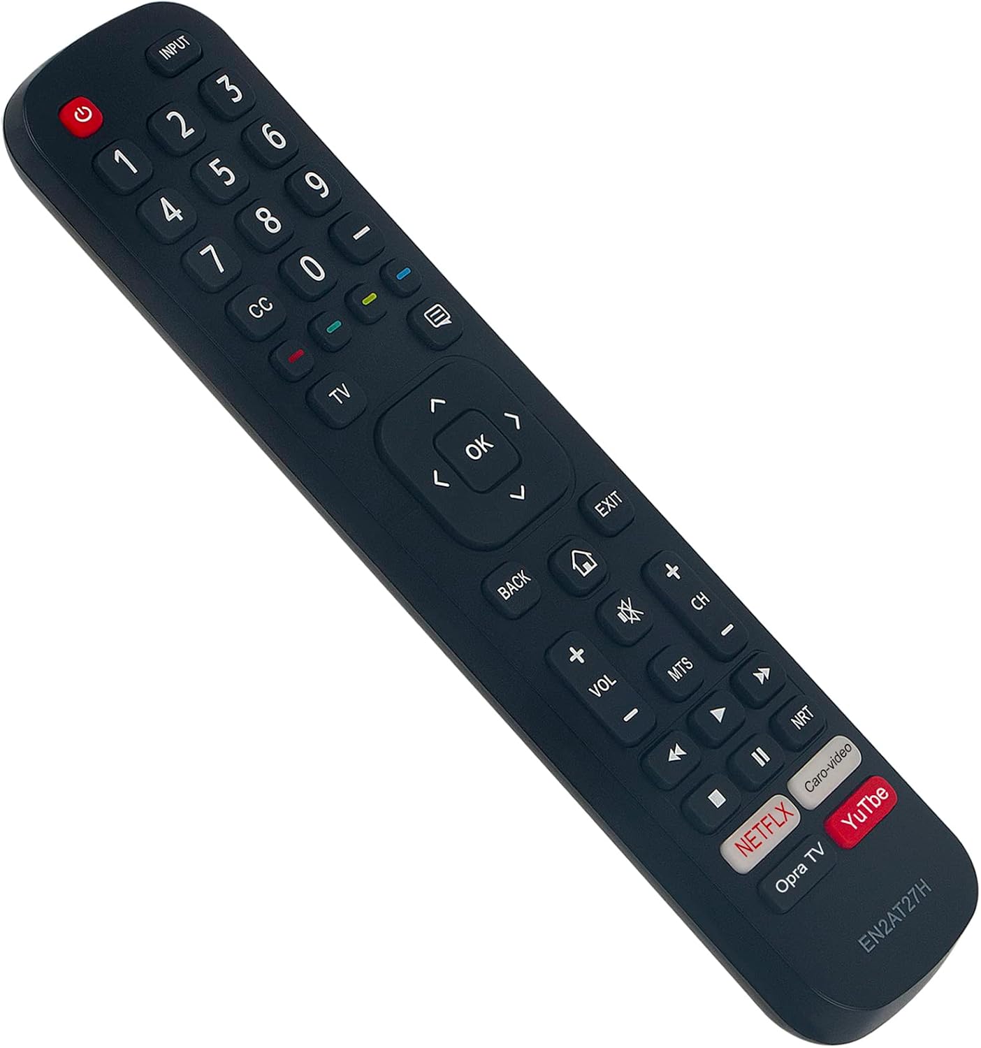 EN2AT27H Replacement Remote Control for Hisense H5 Series H5F1 VIDAA U2.5 HD TV - Image 4