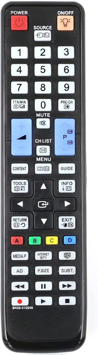 Replacement Remote Control fit for Samsung LED TV UA40C7000 - Image 8