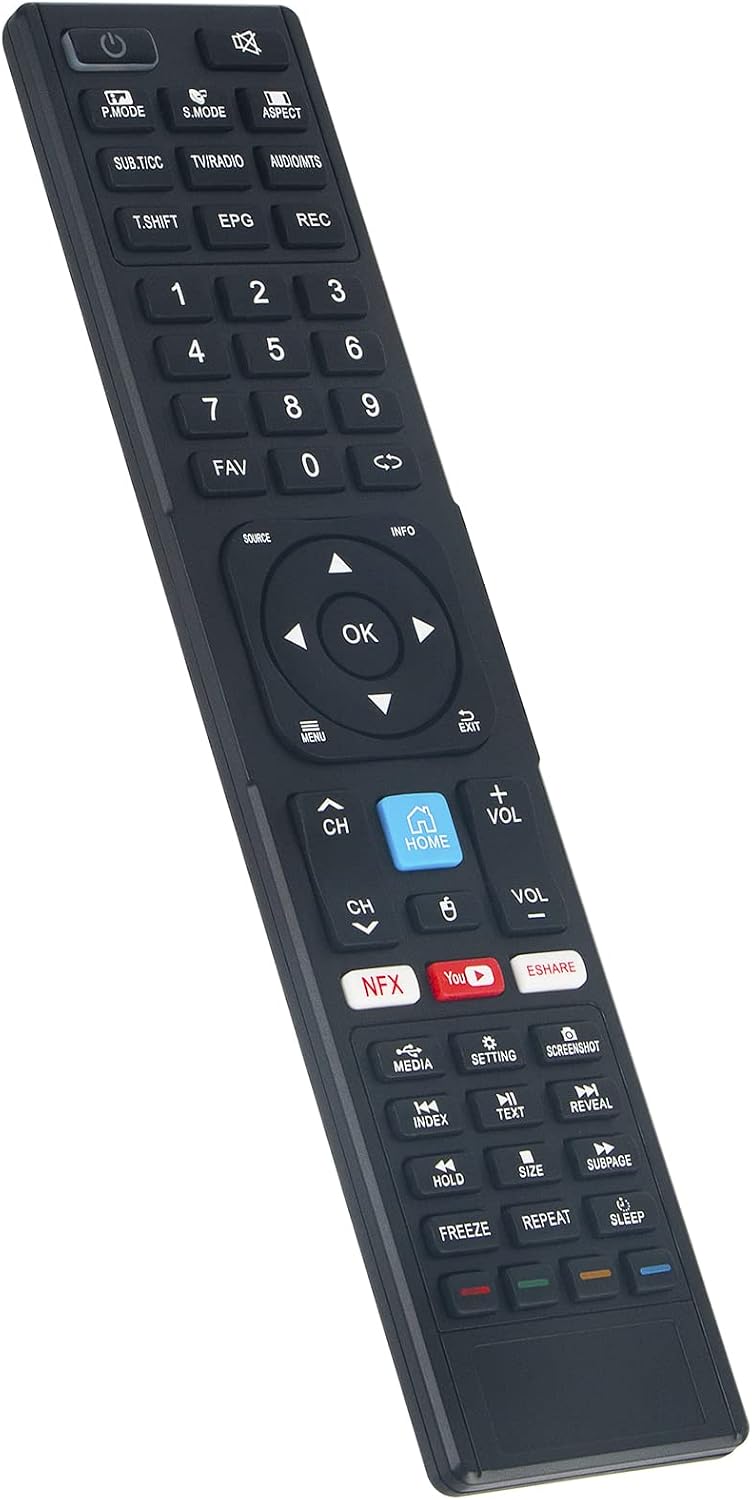 New RM-C3401 Replacement Remote Control for JVC 4K UHD Smart LED TV LT-55N775A - Image 2