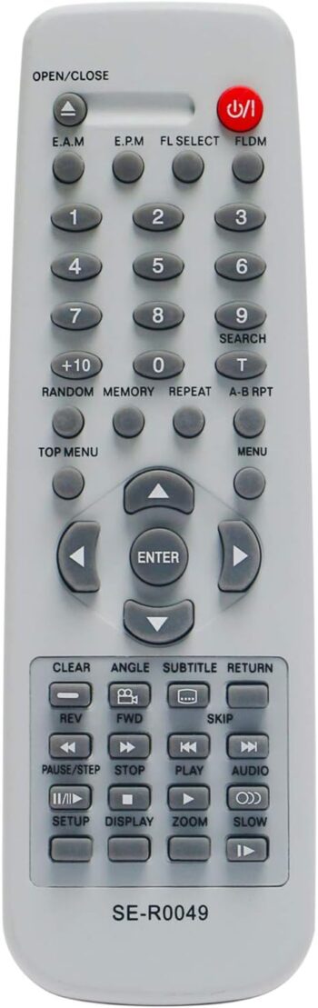 New SE-R0049 Remote Control for Toshiba DVD Video Player SD-1700 SD-1750