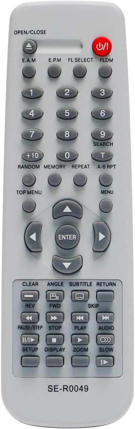 New SE-R0049 Remote Control for Toshiba DVD Video Player SD-1700 SD-1750