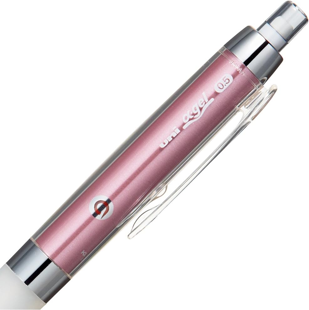 Uni Alpha-Gel Kuru Toga Mechanical Pencil, 0.5 mm, Noble Pink Body - Image 4