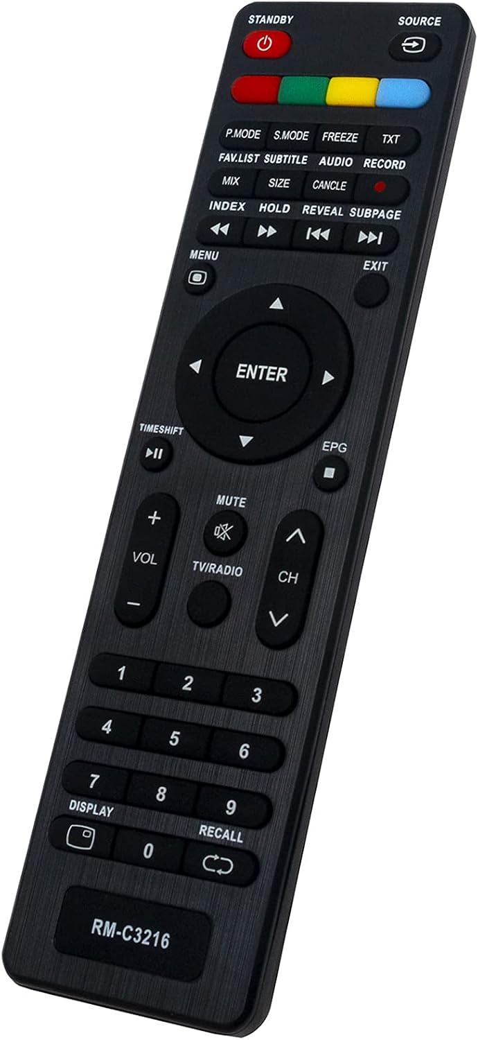 New RM-C3216 RMC3216 Replacement Remote Control Suit for JVC LED TV LT-32N386A - Image 3