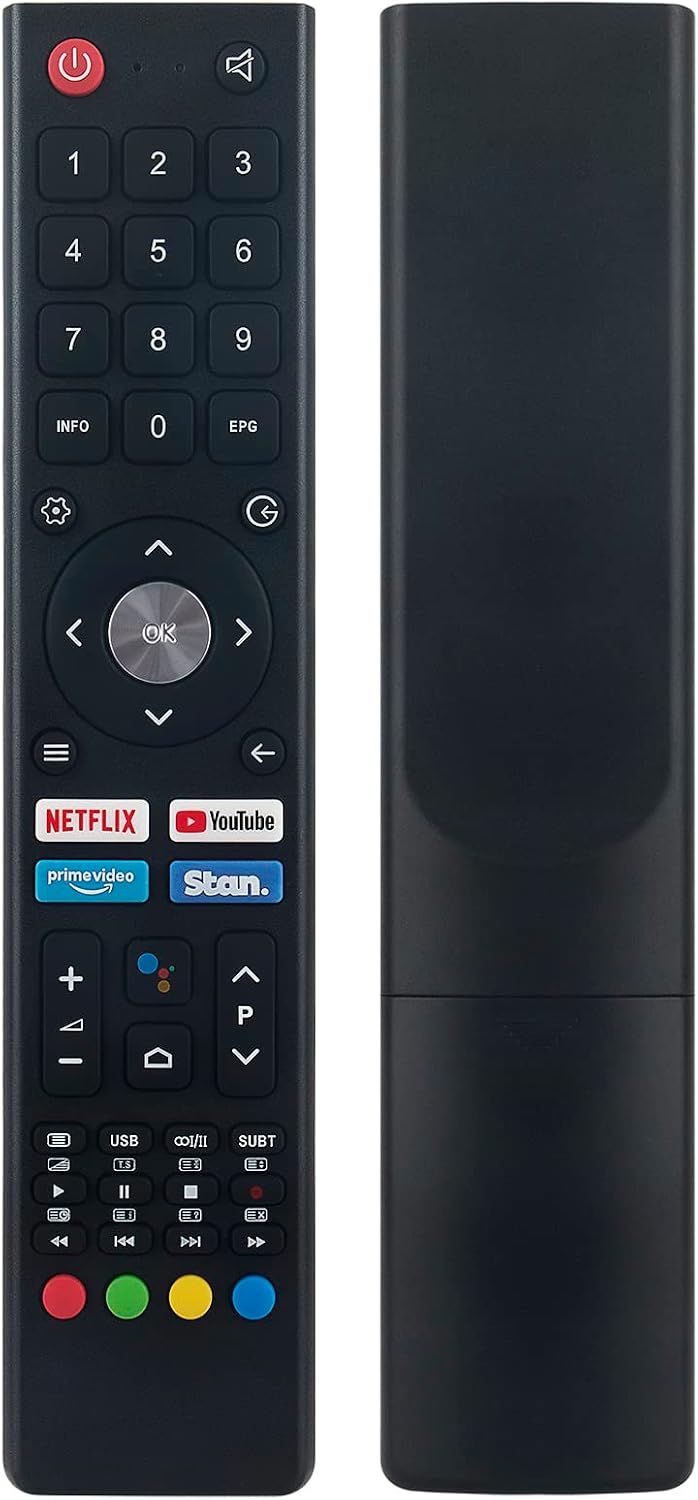 GCBLTV02BDBBT Replacement Voice Remote Control for Kogan Smart LED TV Android TV - Image 5