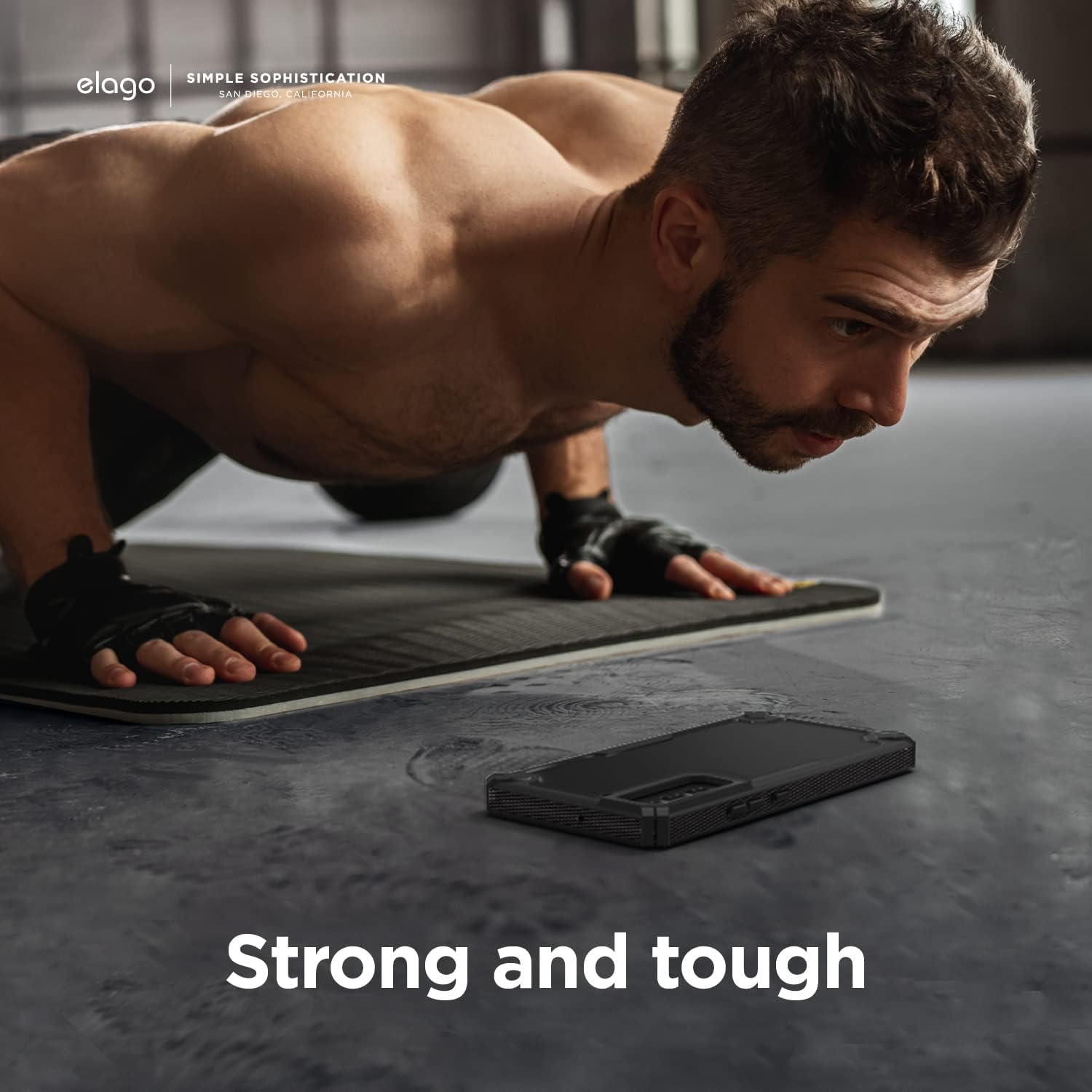 For Samsung Galaxy S22 Plus (6.6"), Heavy-Duty Protective Case Premium Carbon - Image 3