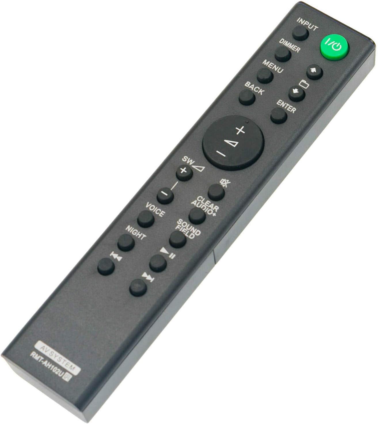 New RMT-AH102U RMTAH102U Remote Control with Sony Sound Bar Speaker System - Image 3