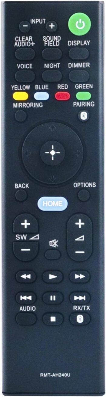New RMT-AH240U RMTAH240U Replacement Remote Control Suit for Sony Sound Bar