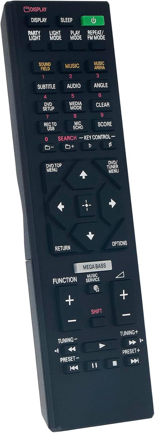 RMTAM340U Replacement Remote Control for Sony Home Audio Stereo - Image 2