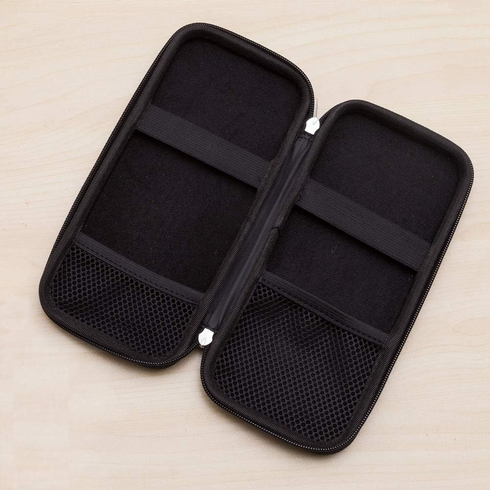 Hard Pencil Case Box for Adults Black - Image 3