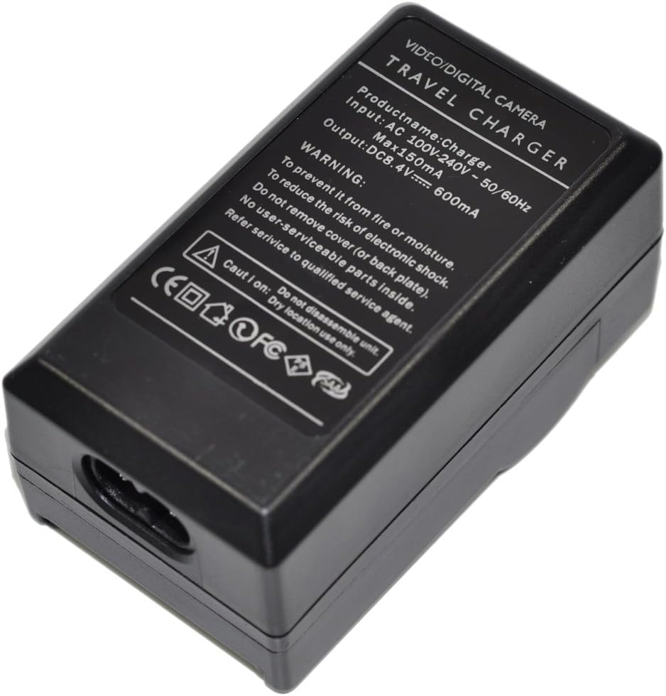 D-Li109 Battery Charger AC/DC Wall/Car Single Replacement for DLi109 D-L1109 - Image 6