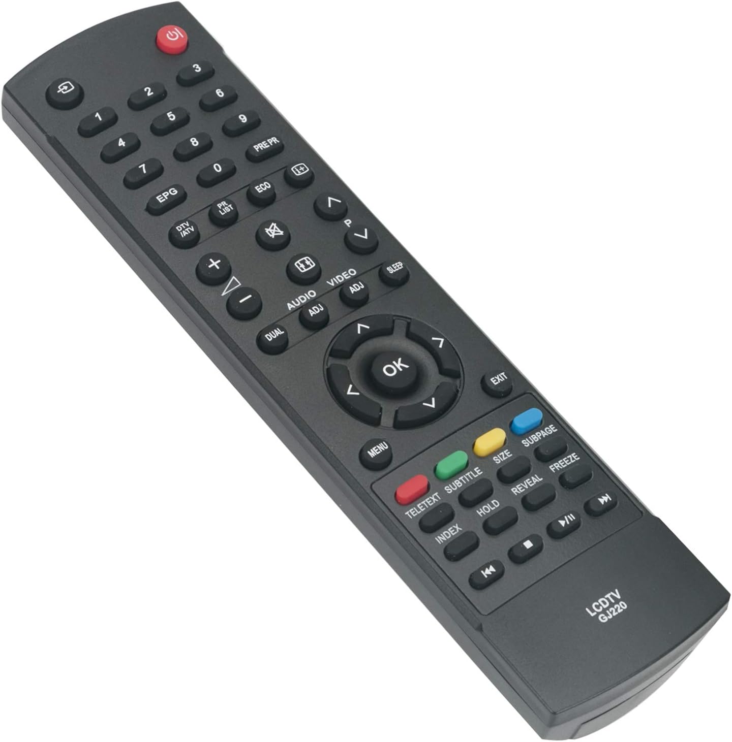 New GJ220 Remote Control fit for Sharp Aquos LCD LED TV LC-32LE40E LC-42LE40E - Image 4