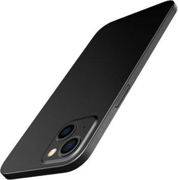 Ultra Slim (0.35mm Thin) Case for iPhone 13, 6.1-Inch (Black)