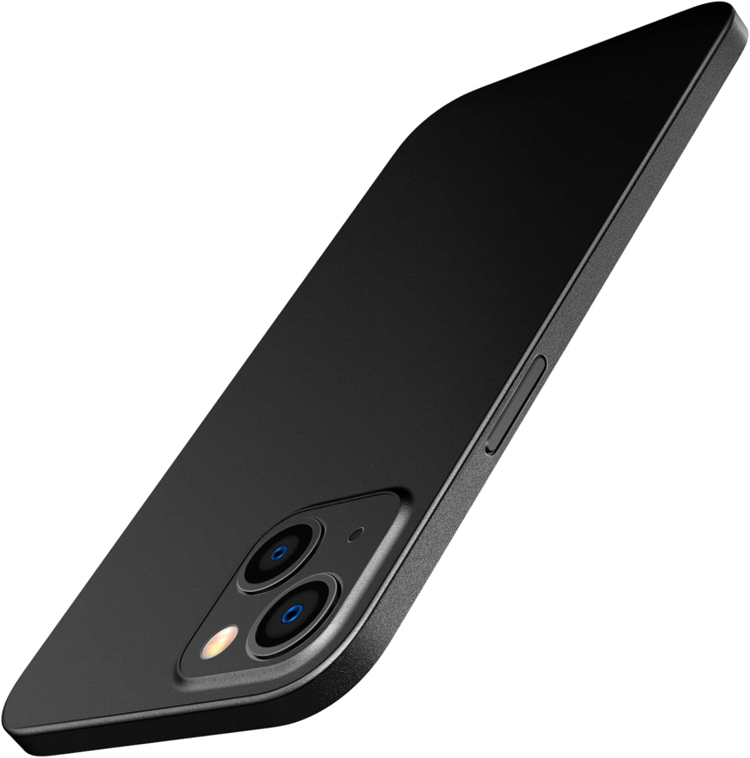 Ultra Slim (0.35mm Thin) Case for iPhone 13, 6.1-Inch (Black)