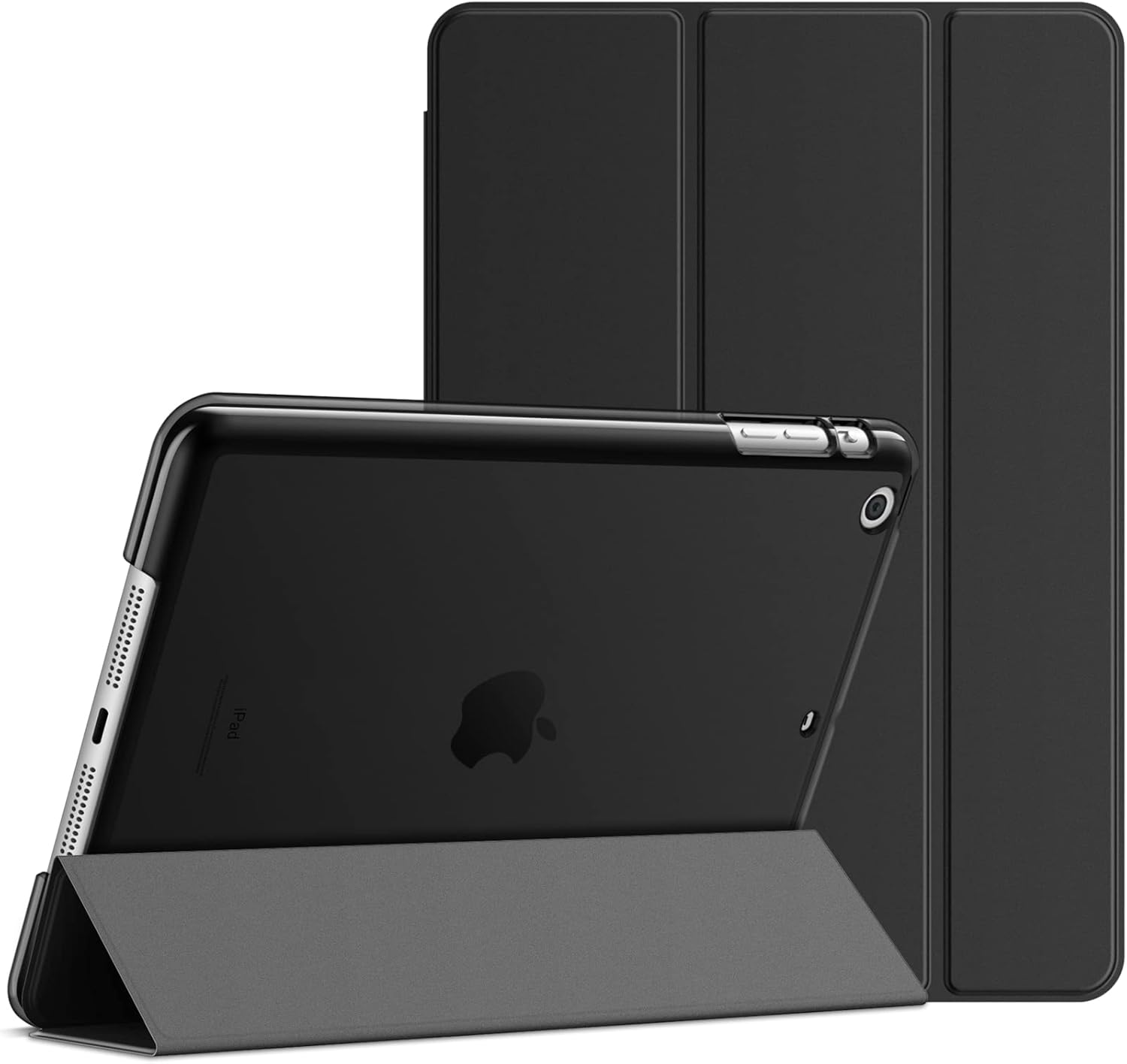 Case for iPad Mini 3 2 1, Smart Cover with Auto Wake/Sleep (Black)