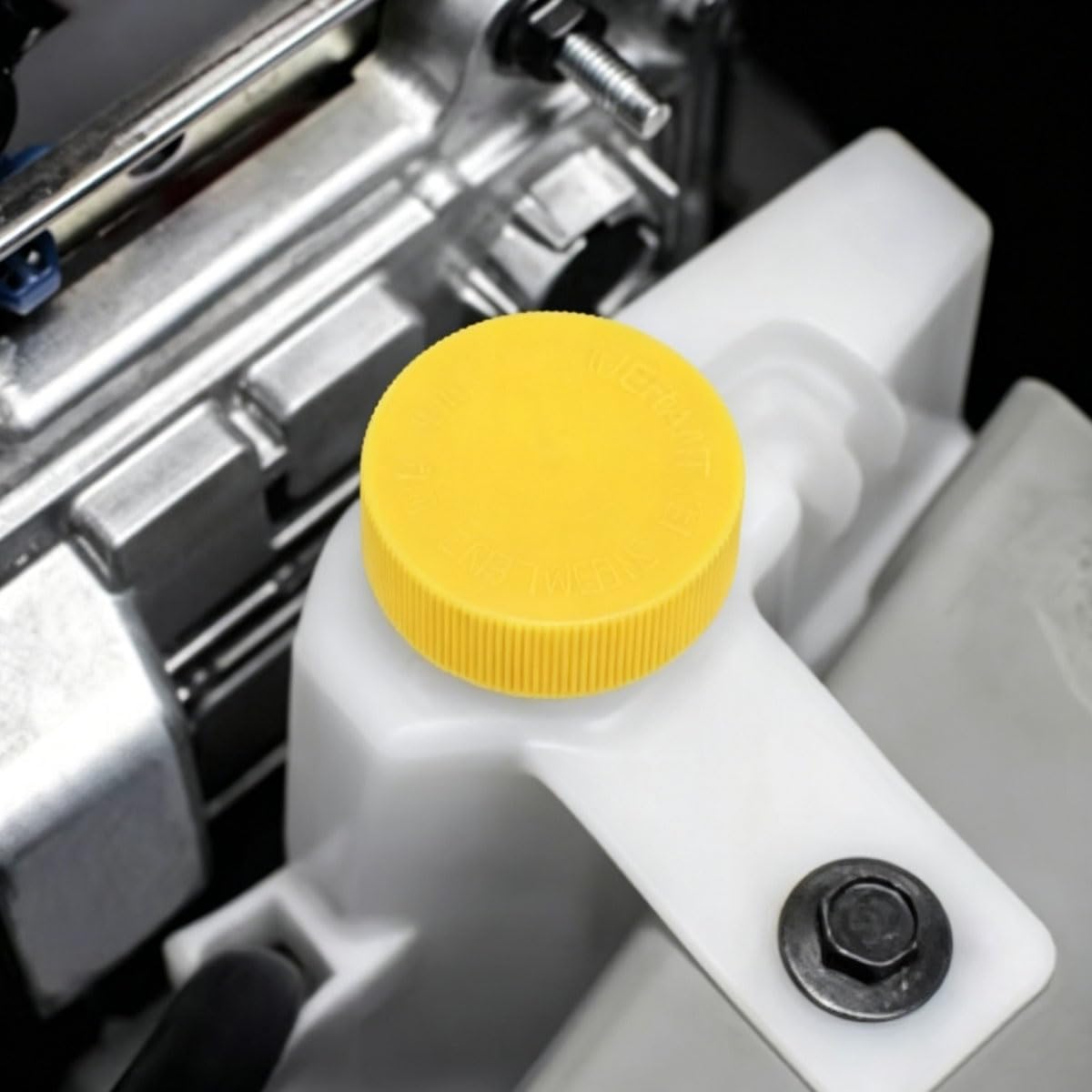 2 Pack Coolant Reservoir Cap, Radiator Overflow Tank Lid Cap, Black - Image 5
