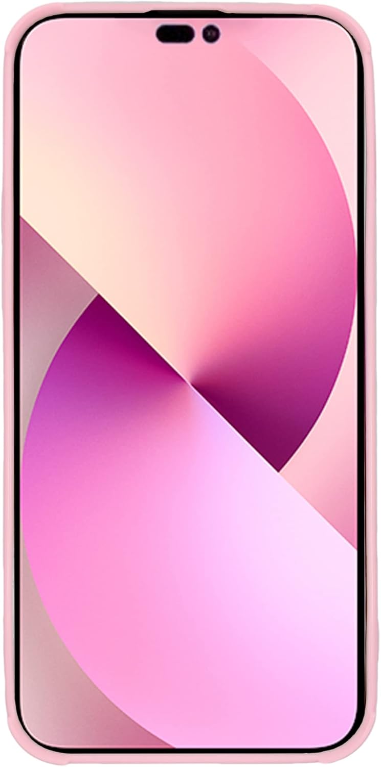 For iPhone 14 Pro Cute Girly 6.1 inch Gel Case - Baby Pink - Image 3