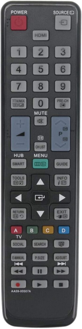 New AA59-00507A AA5900507A Replacement Remote Control for Samsung TV UA32D6000SM