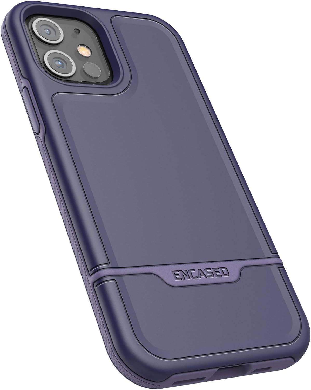Protective iPhone 12/iPhone 12 Pro Case Purple (2020) Military Grade Cover - Image 6