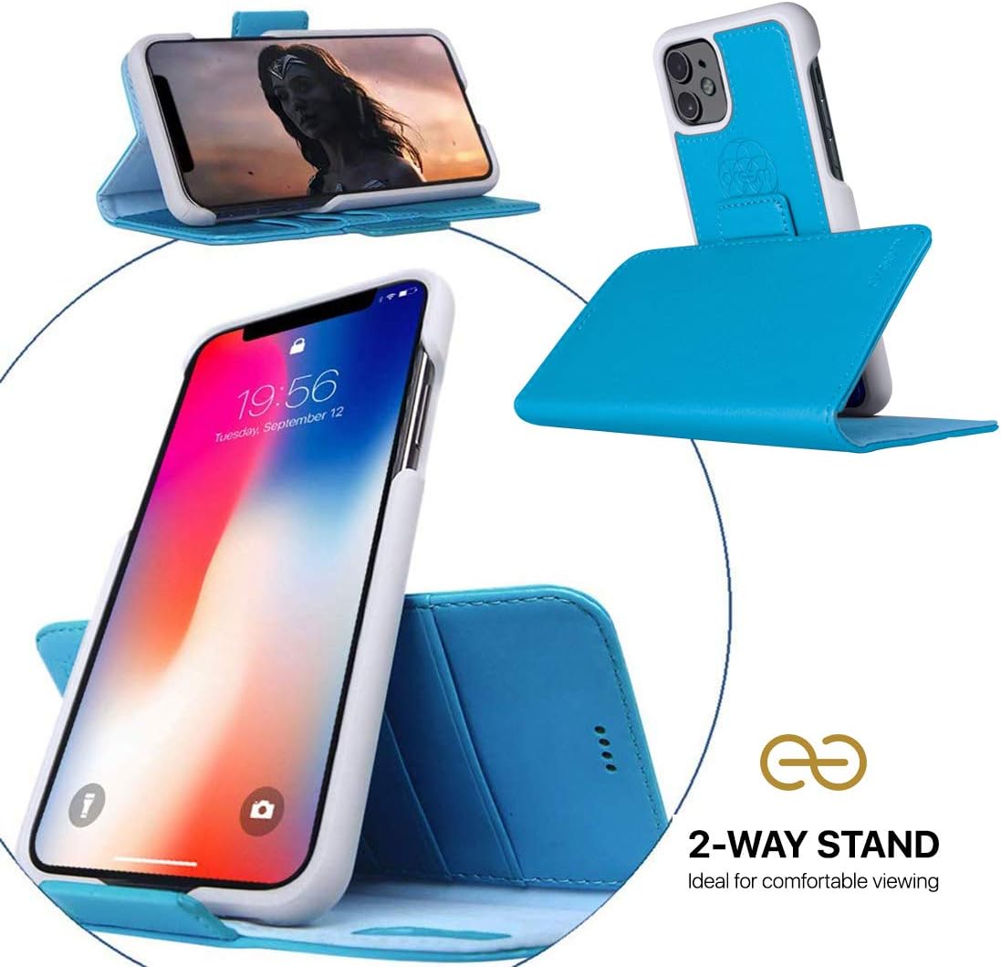 2-in-1 Wallet Case for Apple iPhone 8 Plus & 7 Plus - Luxury Leather - Image 3