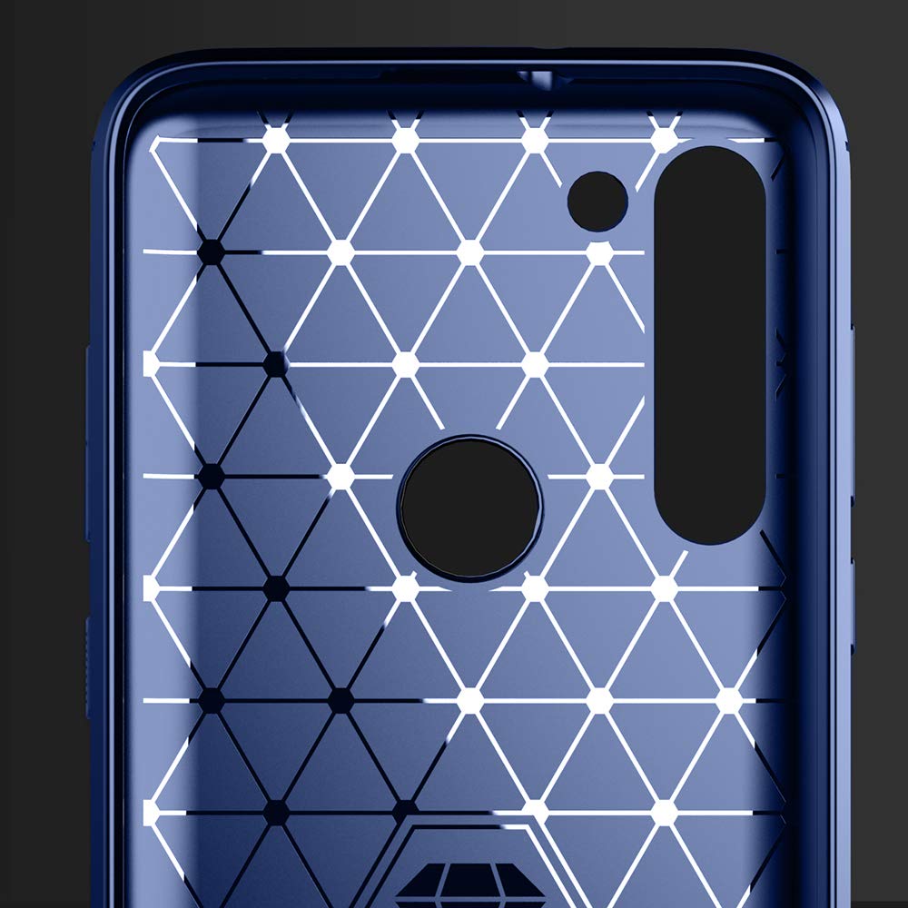 Moto G8 Power Slim TPU Protective Case w Tempered Glass Screen Protector Cover - Image 4