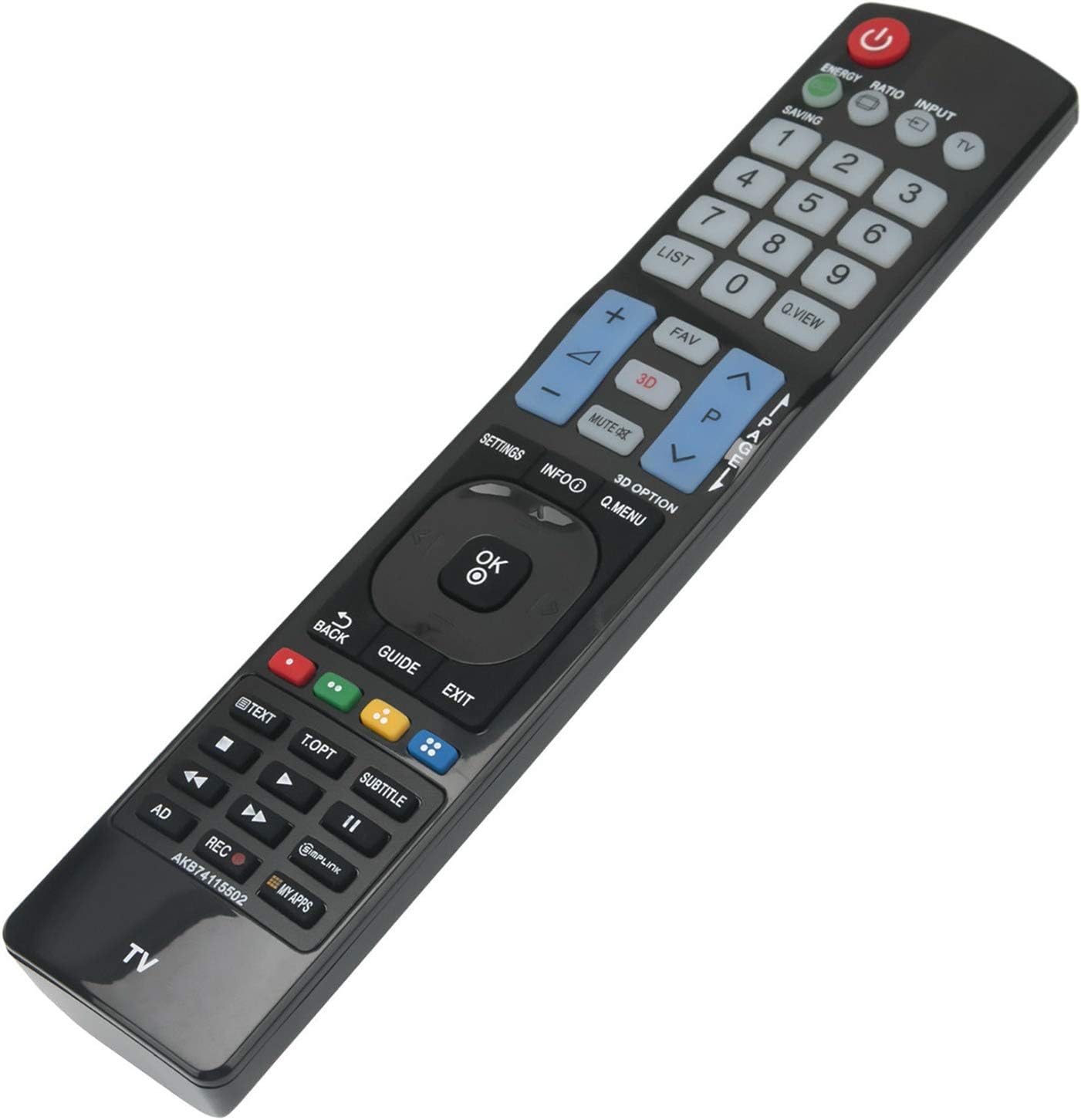 New AKB74115502 Remote fit for LG TV 47LM4600 55LM4600 47LM4700 - Image 3