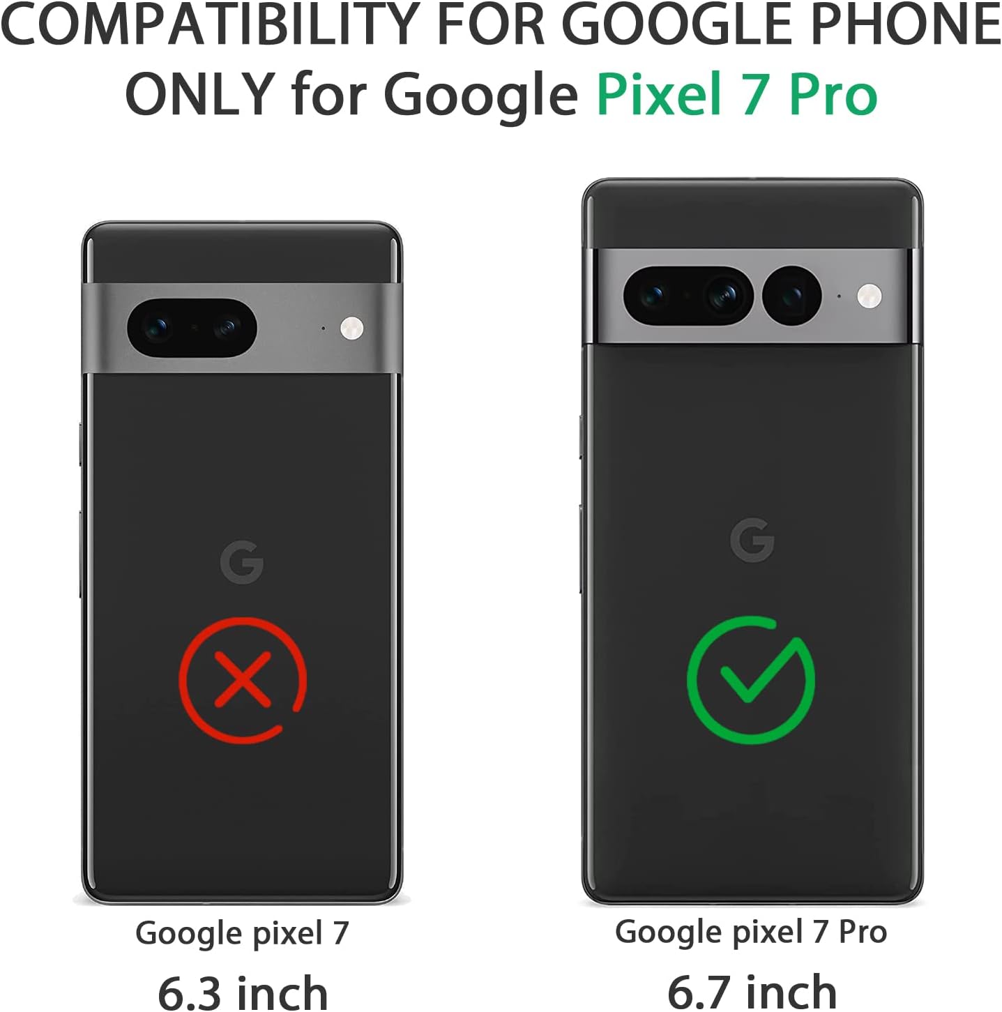 Silicone Case for Google Pixel 7 Pro Case(2022), Ultra Thin Flexible (Black) - Image 5