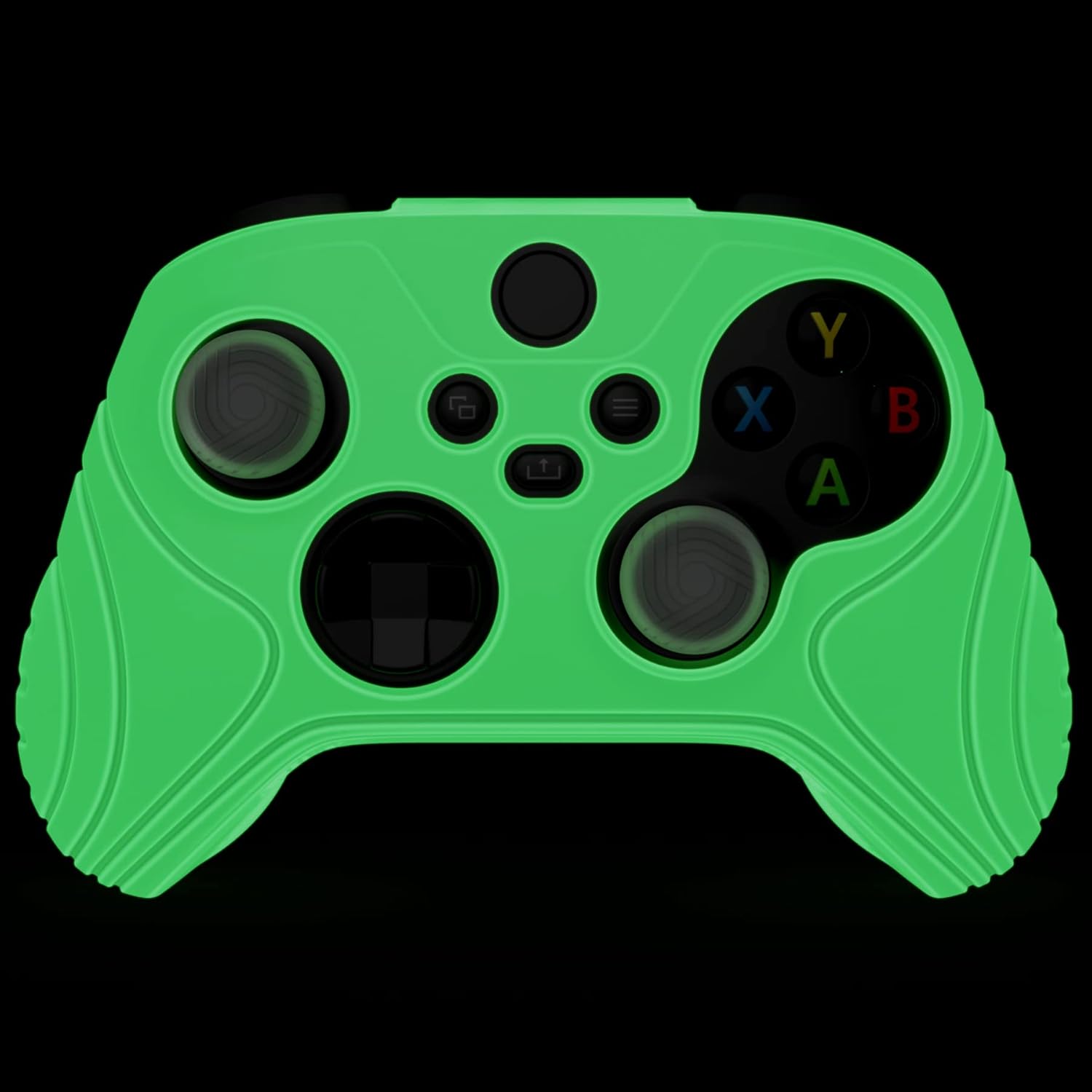 Glow in Dark Green Samurai Edition Anti-Slip Controller Grip Silicone Case - Image 5
