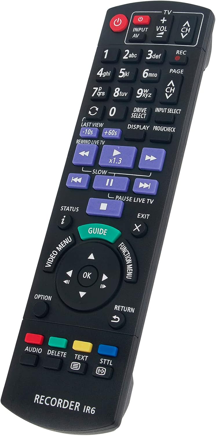 Replacement Remote Control fit for Panasonic Blu-ray Disc Recorder - Image 3