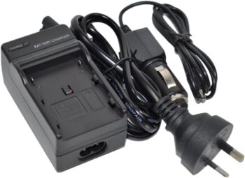 D-Li92 Battery Charger AC/DC Wall/Car Single Replacement for D-L192 D-BC92 Optio