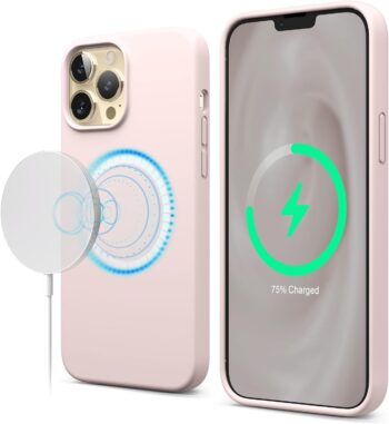 Magnetic Silicone Case Compatible with iPhone 13 Pro Max Case (6.7")