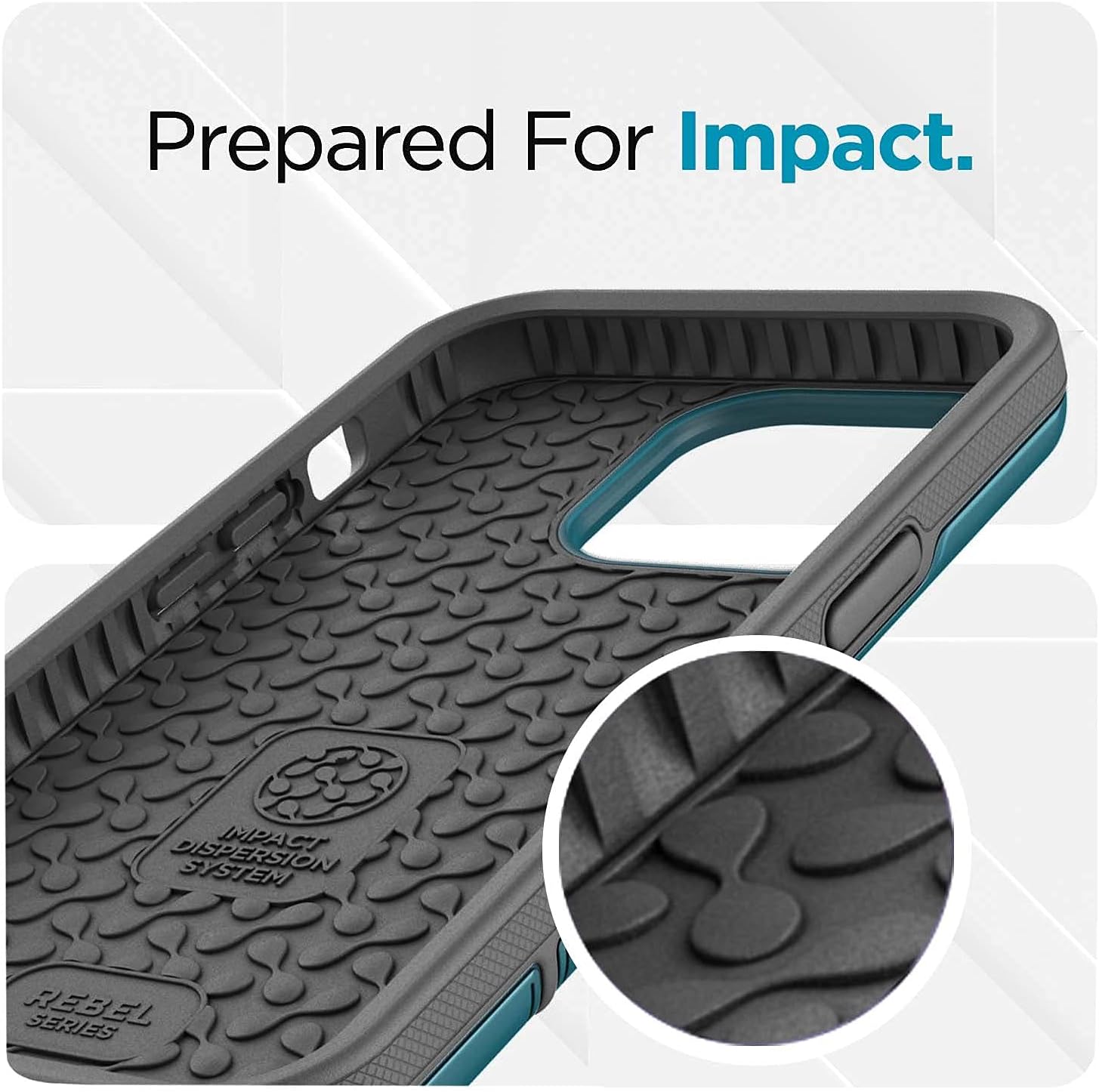 For iPhone 13 Pro Case Protective Heavy Duty Phone Case (Blue) - Image 4