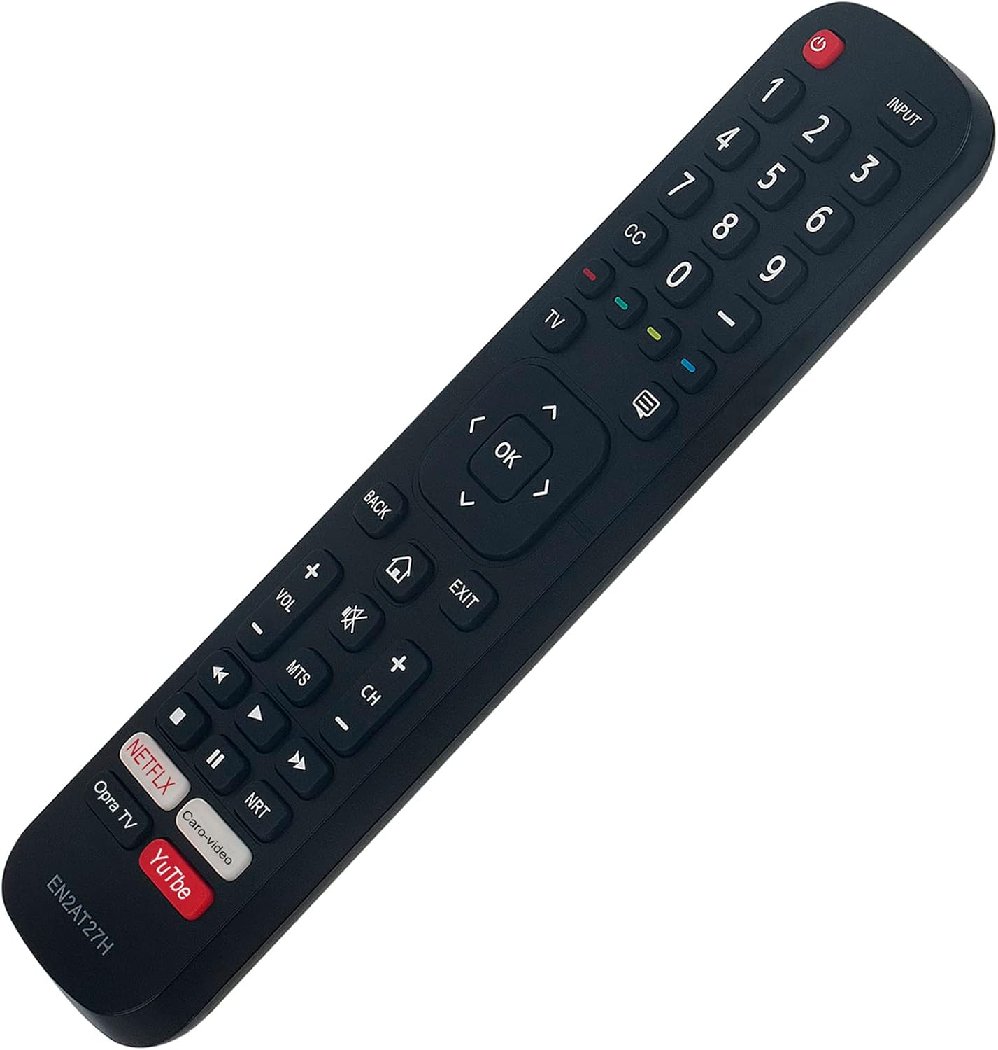 EN2AT27H Replacement Remote Control for Hisense H5 Series H5F1 VIDAA U2.5 HD TV - Image 3