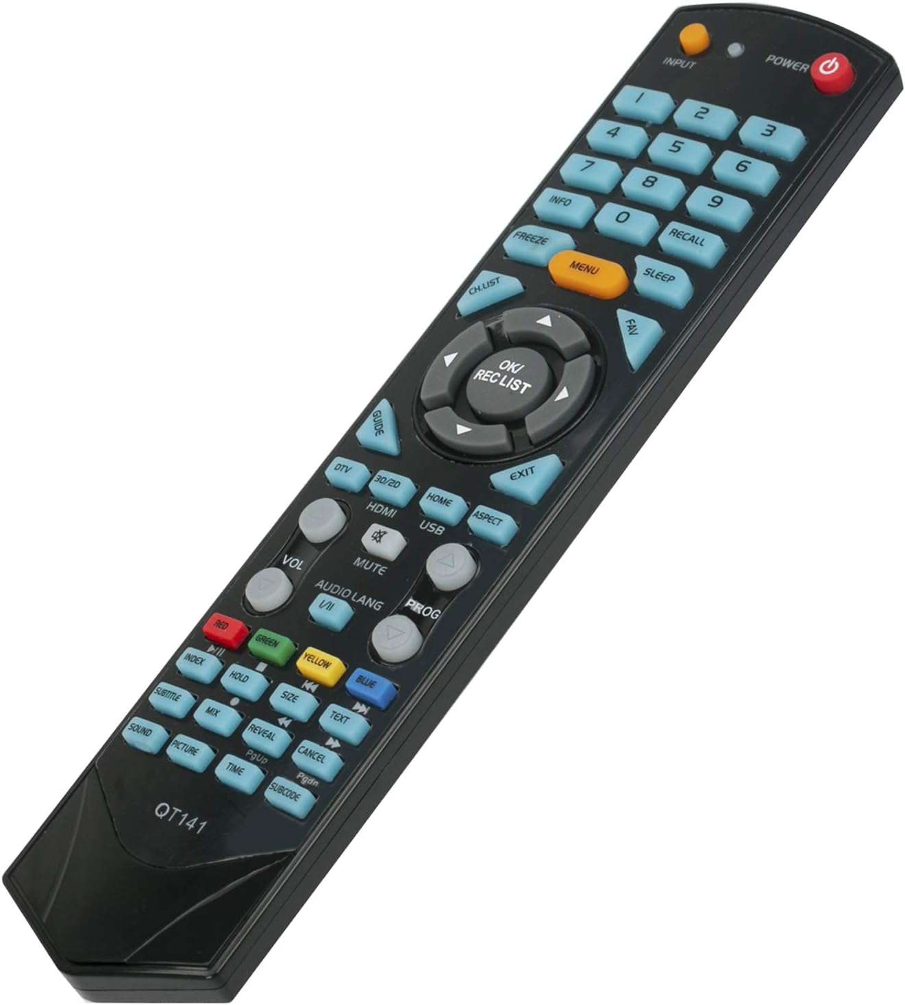 New QT141 Replacement Remote Control sub QT143 for Soniq FullHD LED TV - Image 2