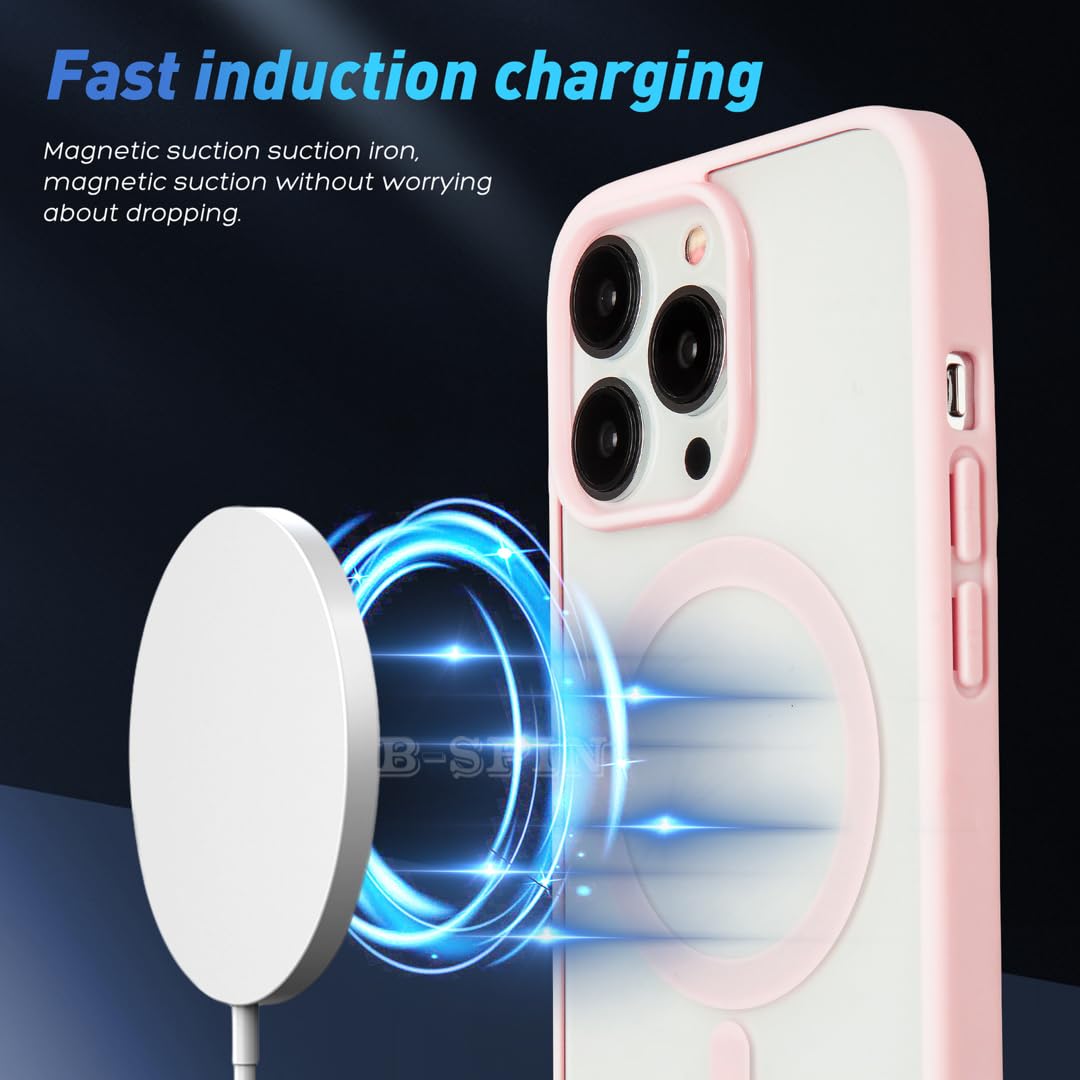 For Iphone 15 Pro Max Magnetic Scratch Resistant Protective Clear Shockproof - Image 4