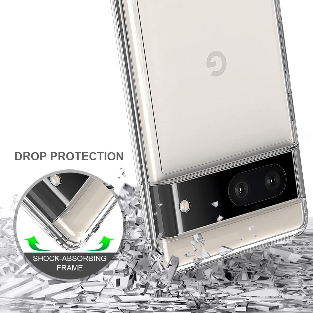 For Google Pixel 8 pro Case Clear Transparent Cover Drop Shockproof Protection - Image 8