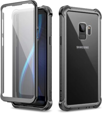 Case for Samsung Galaxy S9 360 Full Body 3 Layers of Protection - Black