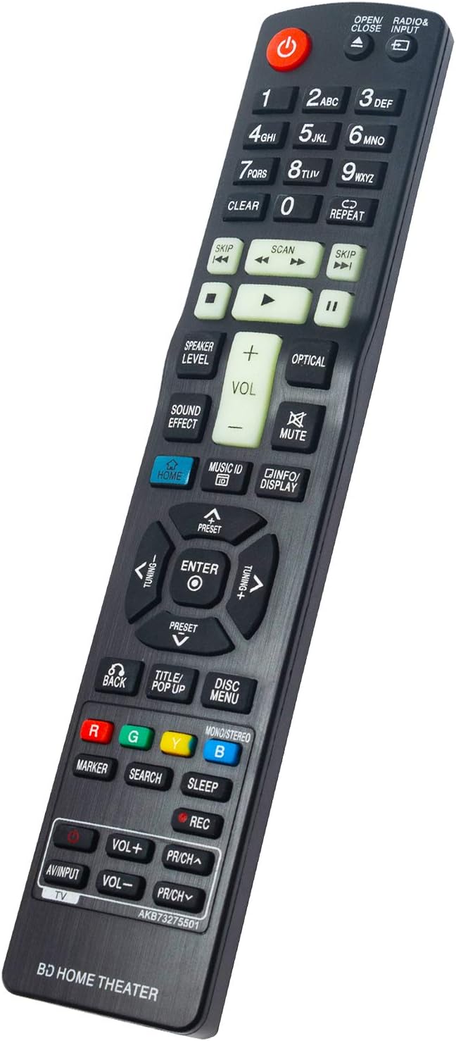 Replacement Remote fit for LG Blu-ray Disc Home Theater System HB906 - Image 3
