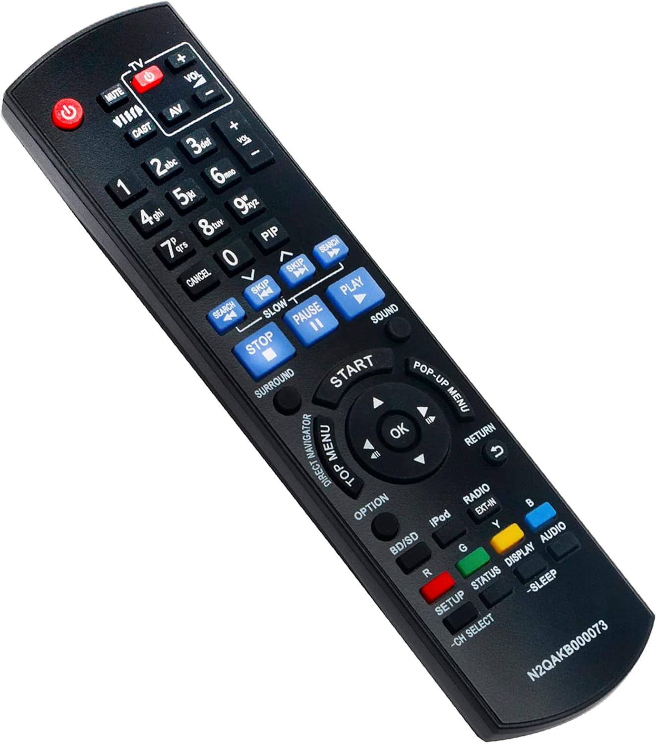 Replacement Remote fit for Panasonic Blu-ray Disc Player SC-BT200 - Image 2