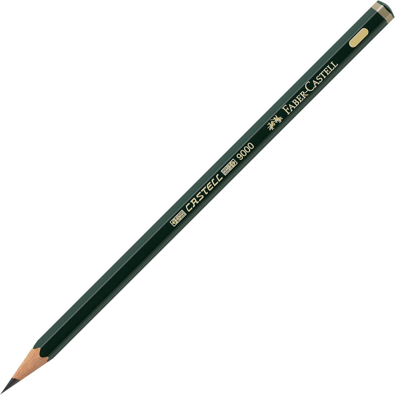 Faber-Castell Quality Castell 9000 Graphite Pencils – Pack of 5, (10-119095) - Image 3