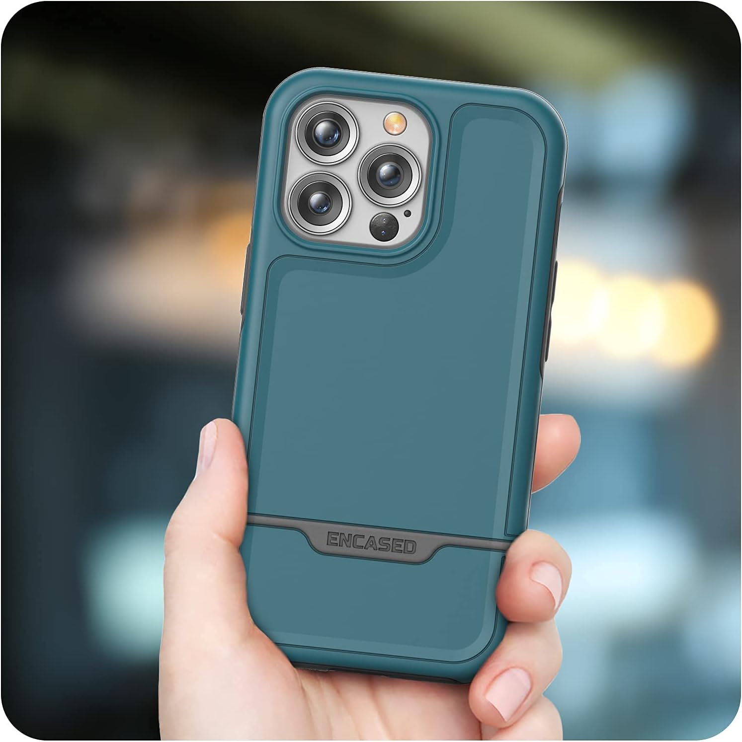 For iPhone 13 Pro Case Protective Heavy Duty Phone Case (Blue) - Image 7